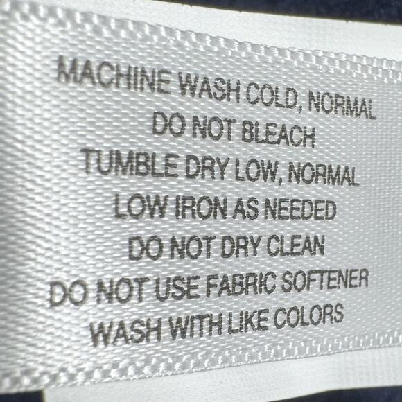 Cutter & Buck Notre Dame Quarter Zip Pullover L Navy Stretch Performance Top NWT - Picture 14 of 16